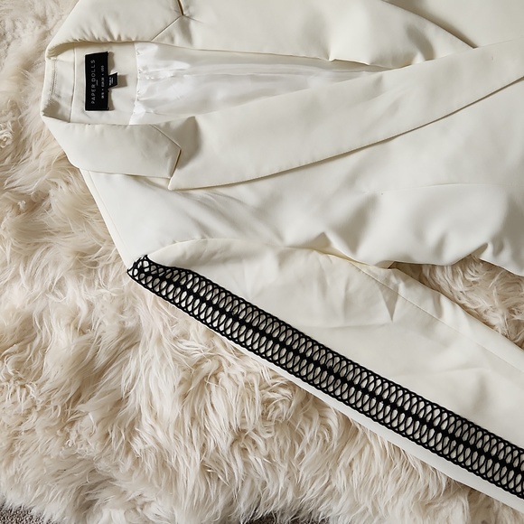 ASOS Paper Dolls black and white blazer - Picture 11 of 13